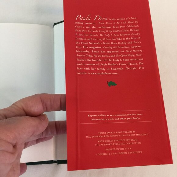 Christmas with Paula Deen: Recipes & Stories 2007 *Signed* 1st Edition HC/DJ - Picture 14 of 14